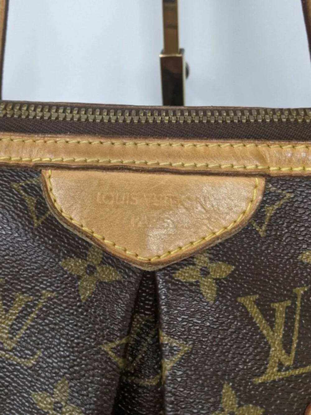 Louis Vuitton Palermo Handbag Monogram Canvas GM